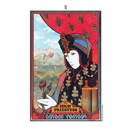 Aquarian Tarot Deck in Tin by David Palladini + Velvet Bag US Games New