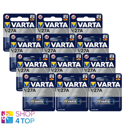 12 Varta V27A Alkaline Battery Lr27 12V 19Mah 27A Mn27 4227 1Bl NEW