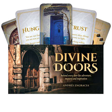 Divine Doors Cards Deck And Bag Rockpool Esoteric Engracia Inspirational NEW