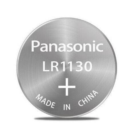 10 Panasonic Lr1130 Micro Alkaline Batteries 1.5V 1Bl Lr54 Ag10 189 NEW