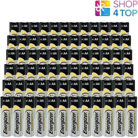 80x Energizer Industrial AA 1.5V Alkaline Batteries LR6 MN1500 E91