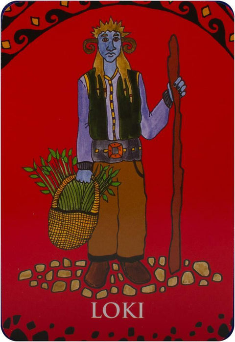 Odin And The Nine Realms Oracle Cards Deck & Guidebook With Bag