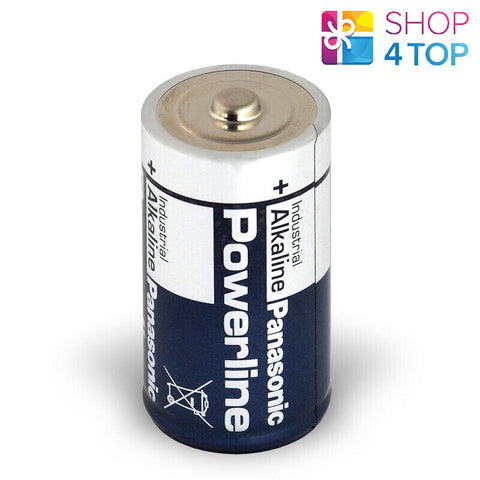 Panasonic Alkaline Batteries C Lr14 Powerline Industrial 1.5V Exp 2029 Bulk NEW