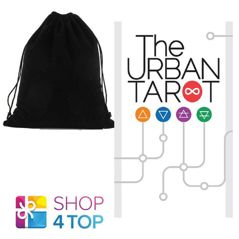 The Urban Tarot Cards Deck Robin Scott Esoteric US Games Systems With Velvet Bag