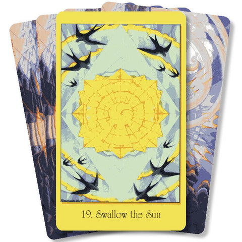 Sacred Geometry Cards For The Visionary Path Deck With Bag