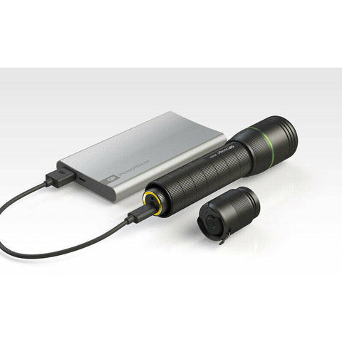 GP Design PR57 1000 Lumen Rechargeable LED Flashlight with Battery