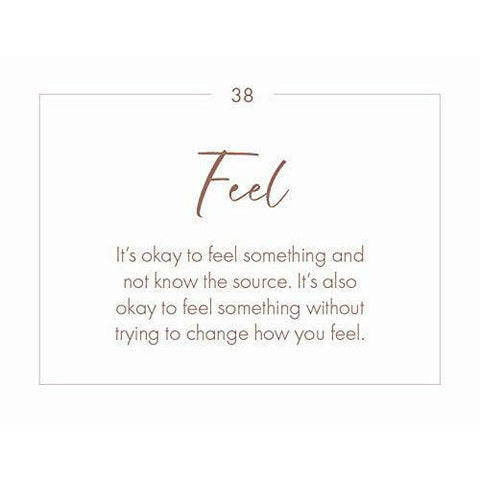 Inner Wisdom Affirmation Cards Deck by Rockpool, 40 Cards + Velvet Bag
