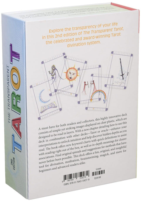 The Transparent Tarot 2Nd Edition Tarot Cards Deck Divinate Schiffer Publishin