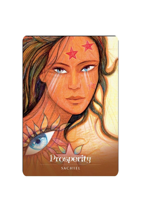 Ask an Angel Oracle Cards Deck by Blue Angel 42 Cards & Guidebook w/ Bag