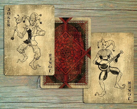 4x Bicycle Vintage Classic Playing Cards Deck Red Poker Magic Made in USA