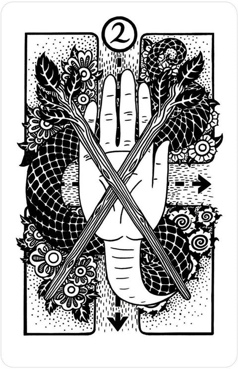 Heart & Hands Tarot Deck by Liz Blackbird w/ Velvet Bag US Games