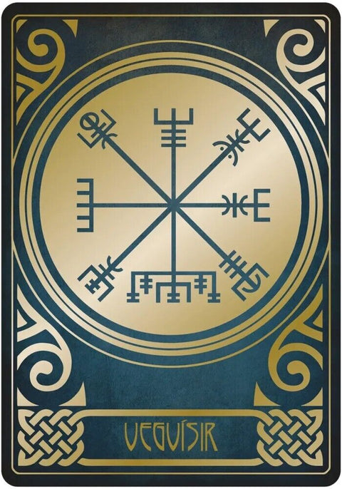 Gjallarhorn Norse Oracle Deck by Matt Hughes 62 Cards & Guidebook US Games