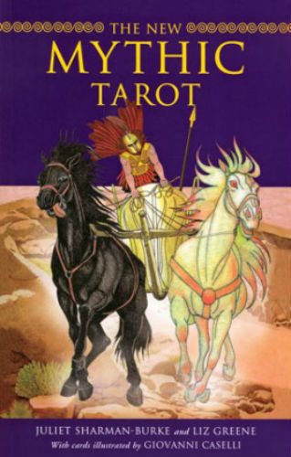 The New Mythic Tarot Deck & Book Set Greek Mythology with Velvet Bag