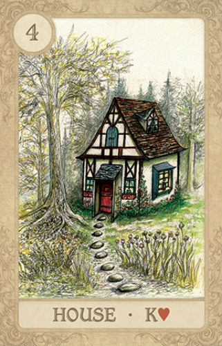 Fairy Tale Lenormand Deck Lisa Hunt Arwen Lynch US Games + Velvet Bag