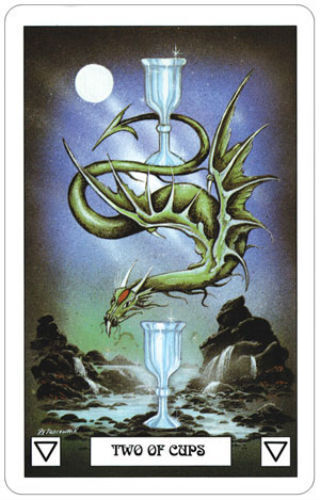 Dragon Tarot Card Deck by U.S. Games with Velvet Bag 78 Cards New Sealed