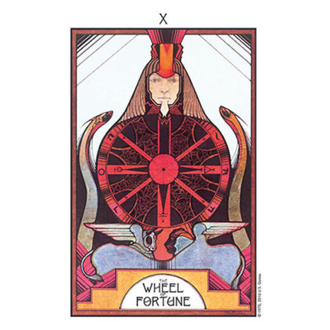 Aquarian Tarot Deck in Tin by David Palladini + Velvet Bag US Games New