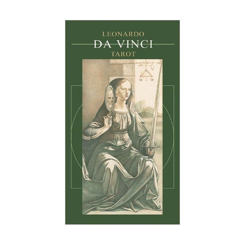 Leonardo Da Vinci Tarot Deck by Lo Scarabeo 78 Cards with Velvet Bag