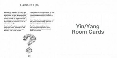 Feng Shui Home Decorating Card Deck Guide with Book & Velvet Bag Schiffer