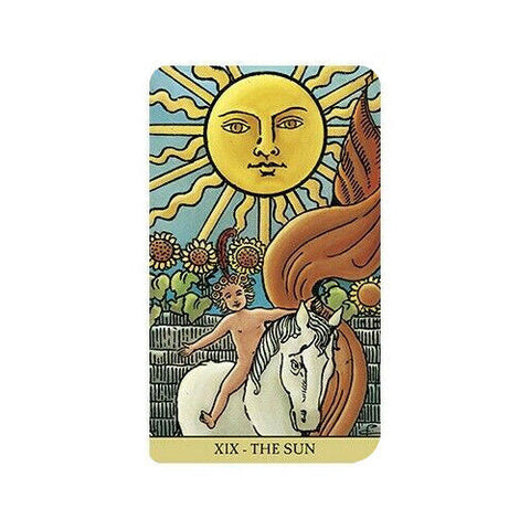 Radiant Wise Spirit Tarot Deck 78 Cards with Guidebook & Velvet Bag
