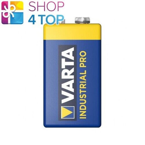 Varta Industrial Pro 9V Alkaline 6LR61 Batteries E Block 6Am6 Mn1604 En22