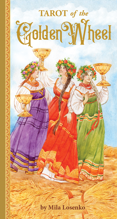 Tarot of the Golden Wheel Deck by US Games with Velvet Bag & Guidebook