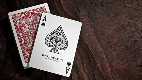 2x Decks Maverick Blue/Red Playing Cards Poker Standard Index Magic Tricks