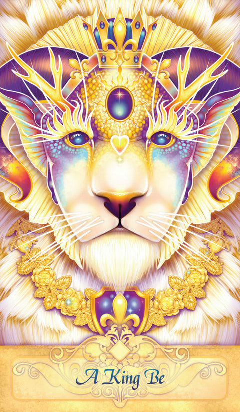 Seeker Oracle Cards Deck by Blue Angel 55 Card Set with Guidebook & Bag