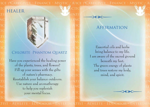 Gemstone Guardians Cards & Your Soul Purpose Deck Findhorn Press With Bag
