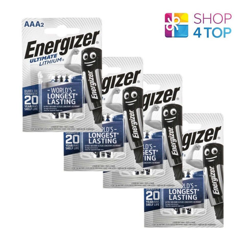 8 Energizer Aaa Ultimate Lithium L92 Batteries 1.5V 2Bl Micro Mini Stilo 2041