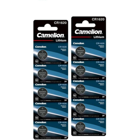 10x Camelion CR1620 3V Lithium Coin Cell Batteries DL1620 ECR1620
