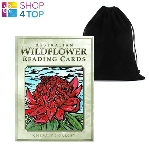Australian Wildflower Reading Cards Deck Rockpool Cheralyn Darcey Guidebook Bag