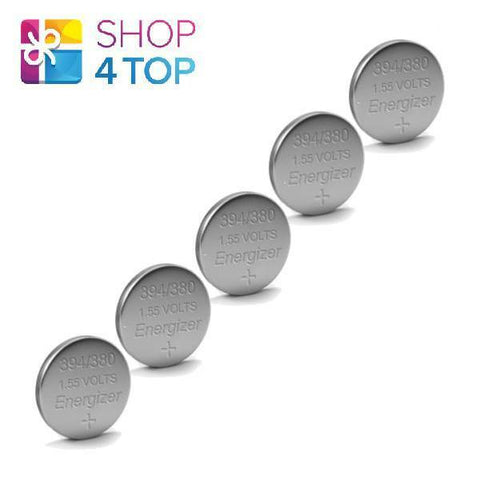 5 Energizer 394 380 Sr936Sw Batteries Silver 1.55V Watch Battery NEW