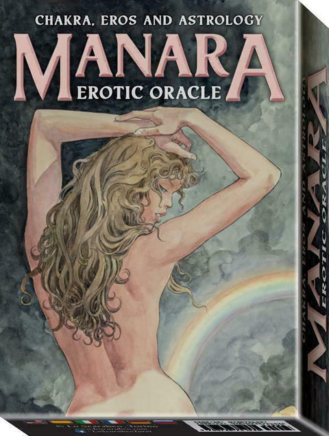 Manara Erotic Oracle Cards by Lo Scarabeo Chakras Astrology Deck w/ Bag