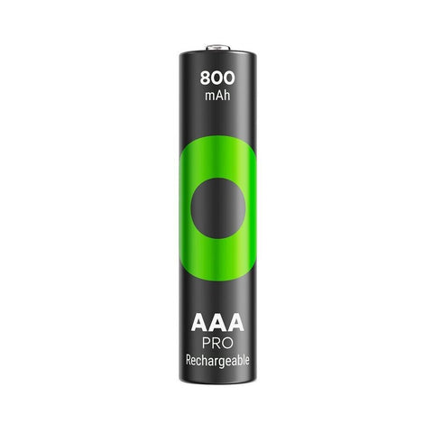 12 Aaa Gp Recyko Pro Rechargeable Batteries Nimh 800 Mah 4Bl NEW Packaging