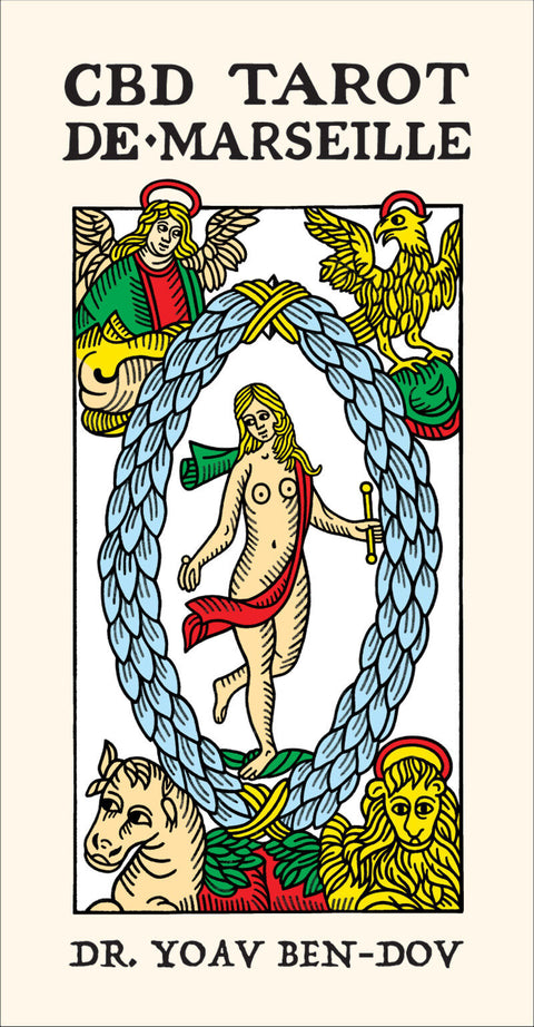 Cbd Tarot De Marseille Cards Deck Dr Yoav Ben Dov Esoteric US Games With Bag