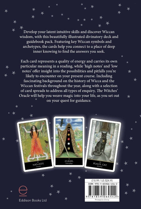 The Witches Oracle Cards Deck Welbeck Publishing Esoteric Sally Morningstar +Bag