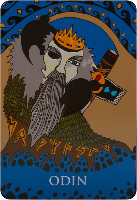 Odin And The Nine Realms Oracle Cards Deck & Guidebook With Bag