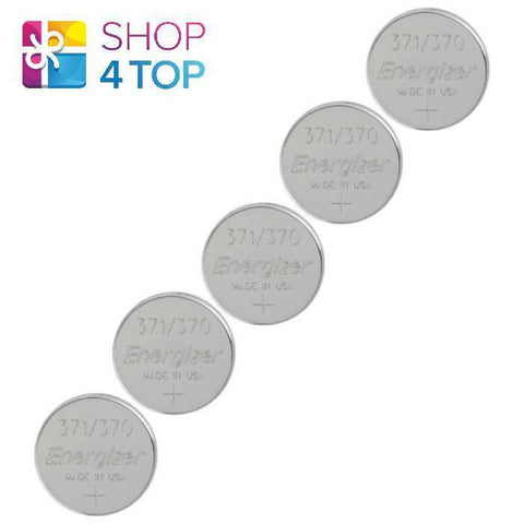 5x Energizer 371 370 SR920SW 1.55V Silver Oxide Watch Batteries G6