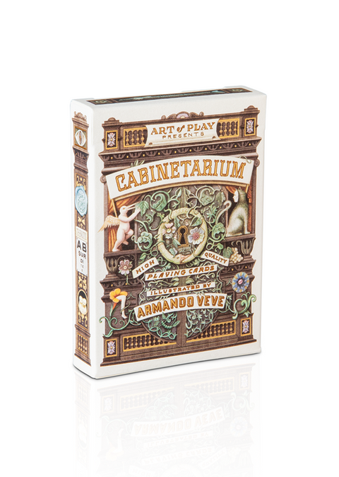 2 Cabinetarium Decks Playing Cards Magic Tricks Poker USa Art Of Play Aop003