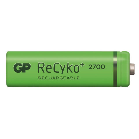 3x GP ReCyko+ AA 2600mAh 1.2V NiMH Rechargeable Batteries Bulk Pack