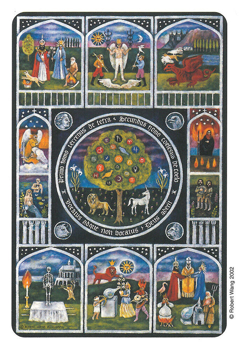 The Jungian Tarot 78-Card Deck by Robert Wang with Velvet Bag US Games