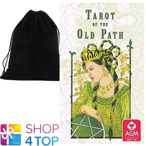 Tarot Of The Old Path Cards Deck Sylvia Gainsford Esoteric Agm With Velvet Bag