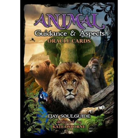 Animal Guidance And Aspects Oracle Cards Deck Solarus By Kate Osborne Bag