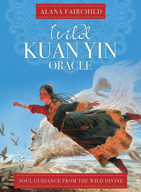 Wild Kuan Yin Oracle Cards Blue Angel Soul Guidance From The Wild Bag NEW