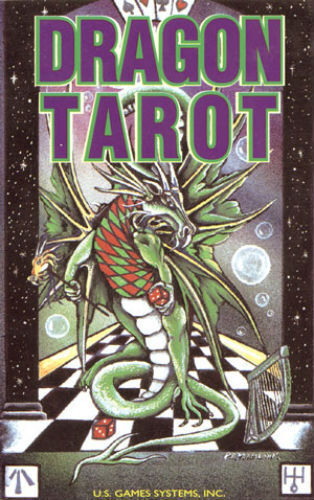 Dragon Tarot Card Deck by U.S. Games with Velvet Bag 78 Cards New Sealed