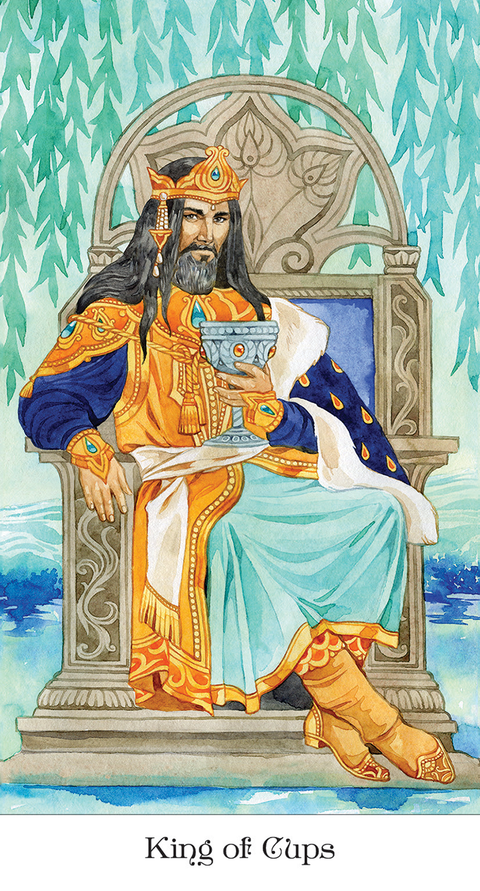 Tarot of the Golden Wheel Deck by US Games with Velvet Bag & Guidebook