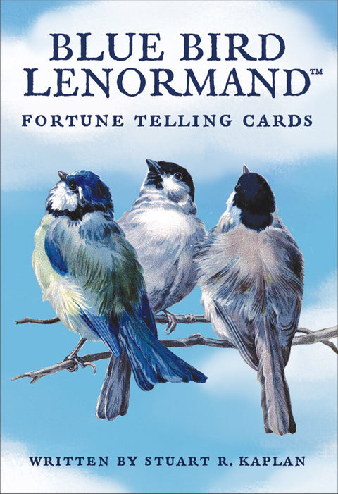 Blue Bird Lenormand Oracle Deck 38 Cards w/ Velvet Bag by US Games