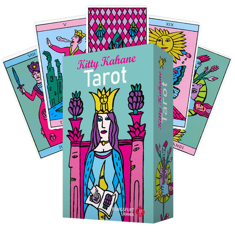 Kitty Kahane Tarot NEW Edition Cards Deck Agm Urania Esoteric And Velvet Bag