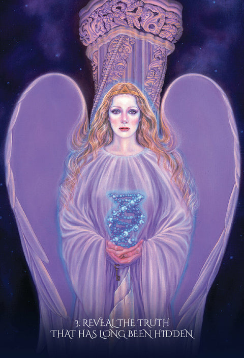 Through The Eyes Of The Soul Oracle Cards And Bag Deck Blue Angel Esoteric NEW