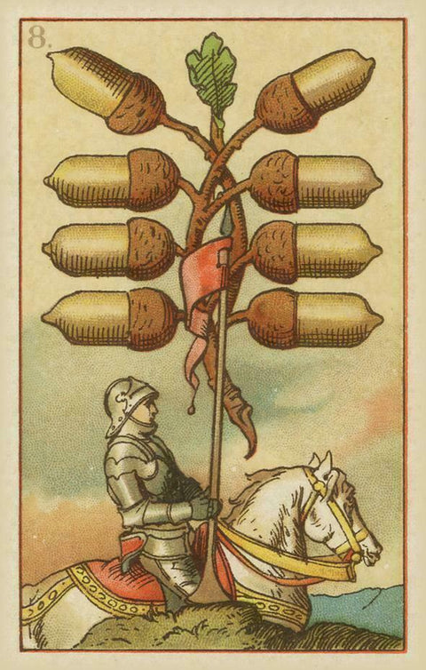 Lo Scarabeo Old Cartomancy Medieval Fortune Telling Cards Deck & Bag